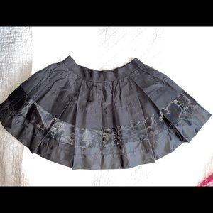 Forever21 black mini a-line skirt XS